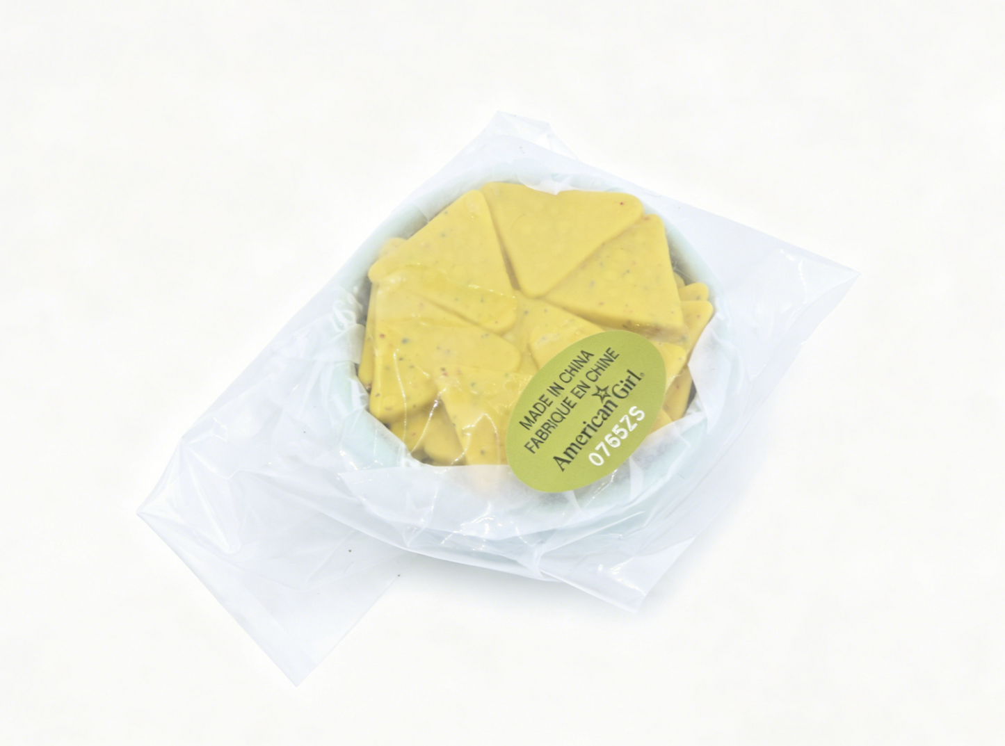 American girl A bowl of tortilla chips for 18'' doll Courtney SLEEPOVER ACCESSORY SET