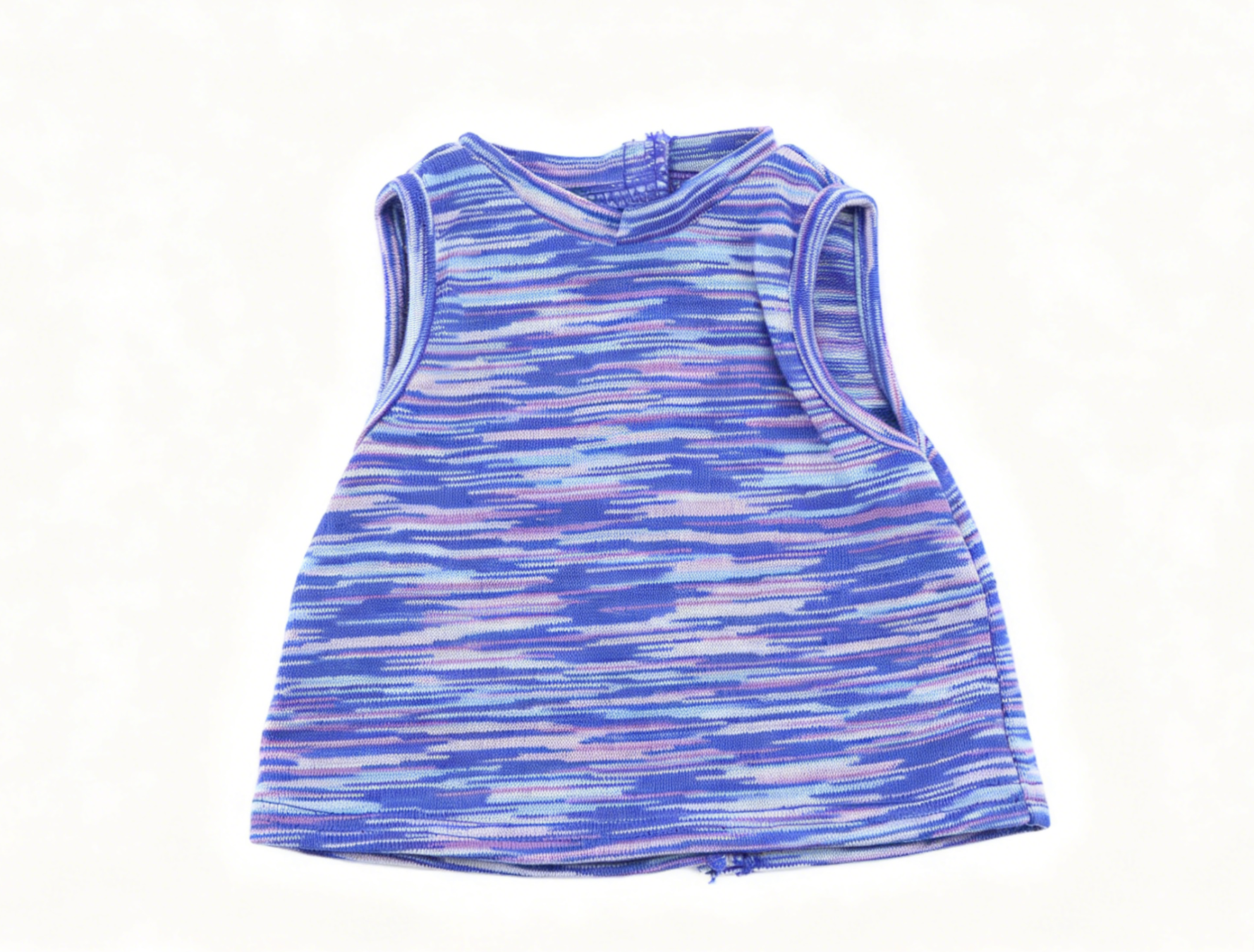 Authentic American Girl Purple Marled Knit Tank Top For 18'' Doll