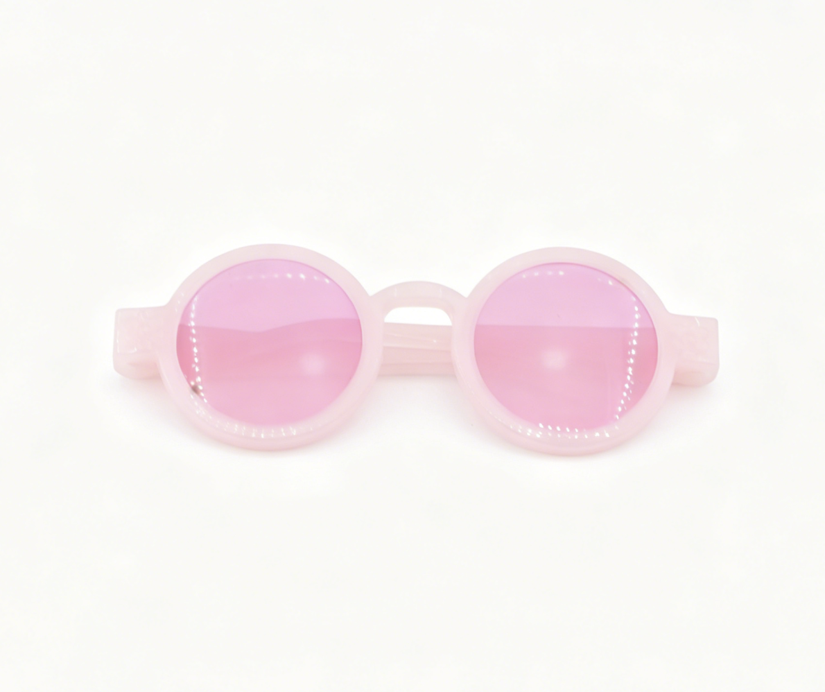 American Girl Limited Edition Light Pink Round Sunglasses for 18'' Doll