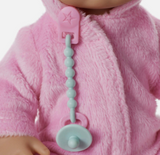 Beaded Clip With Pacifier FOR Bitty Baby Doll