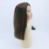 Authentic American Girl Brown Straight Wig Replacement Part for 18" Doll