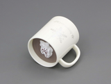 Snowflake Hot Cocoa Mug Play Food for 18" American Girl Doll Silly Hanukkah Sweater