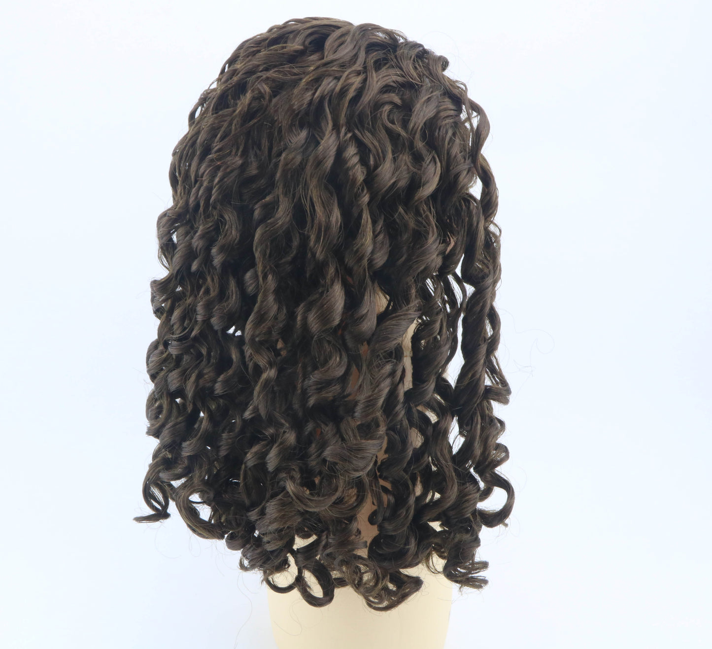 Authentic American Girl Dark Brown Curly Doll Wig for 18'' Doll Accessories