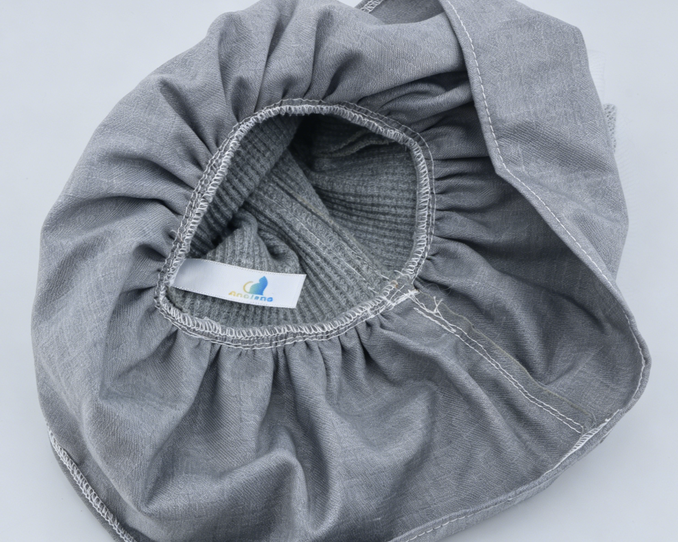 Angelina Gray Floral Embroidered Dress Set with Shoes for 18'' Doll