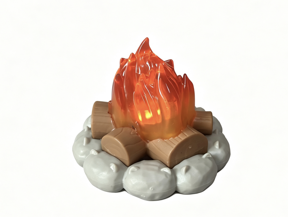 OG Light-Up Campfire Fire Pit for 18" Doll Replacement
