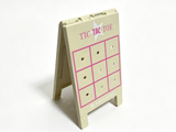 Swimming Pool 2-Sided Game Board FOR 18'' DOLL Ring Toss & Tic Tac Toe