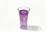 Purple Candy Print Plastic Cup FOR 18'' Doll Drink Accessory
