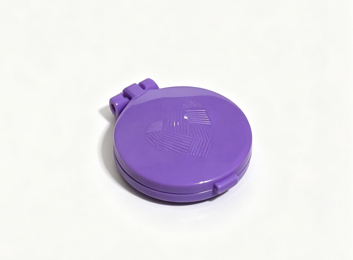 Purple Compact Mirror With Blush FOR 18'' DOLL