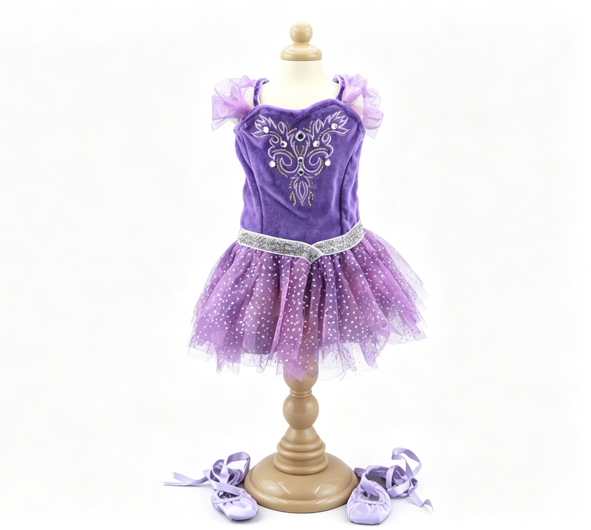 Nutcracker Ballet Sugar Plum Fairy Outfit FOR 18'' DOLL