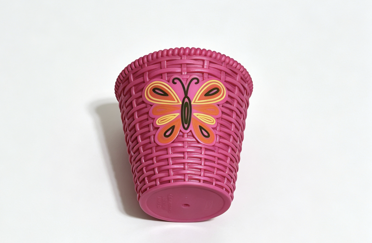 Julie's Groovy Bathroom Pink Wastebasket Trash Can FOR 18'' DOLL