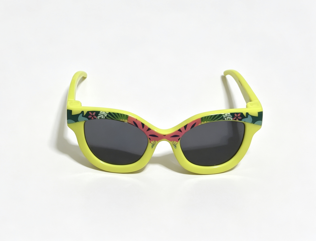Yellow Tropical Print Sunglasses FOR 18'' DOLL