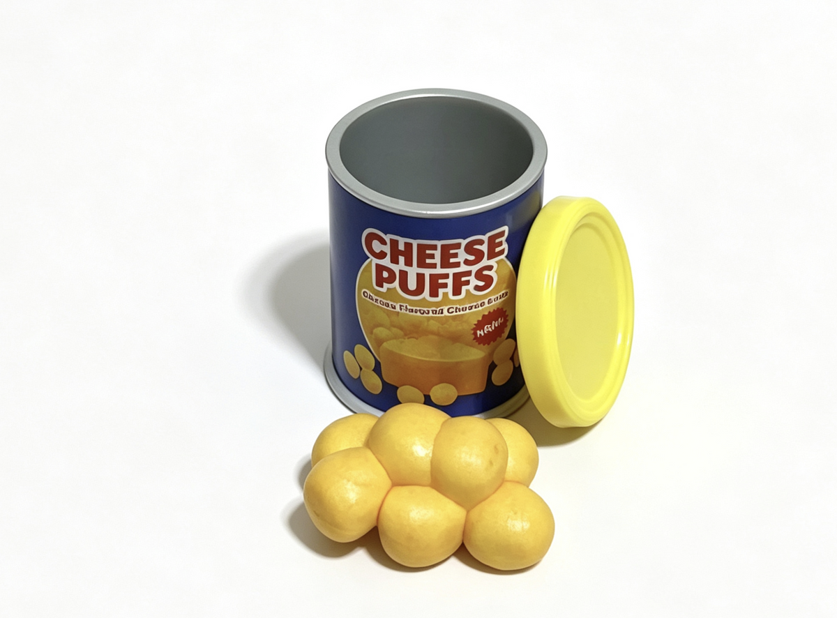 Serving Of Cheese Balls With Container FOR 18'' Doll Courtney PAC-MAN Lunch Set