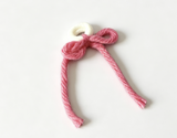 Yarn Bow Hair Tie FOR 18'' DOLL