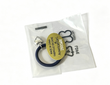Navy Bracelet With Silver Heart Charm FOR 18'' DOLL