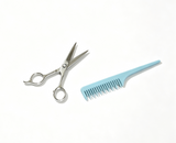 Salon Scissors & Comb FOR 18'' Doll Color Change Highlight Styling Set