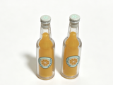 Two Orange Soda Bottles FOR 18'' DOLL Raquel Summertime Treats Set