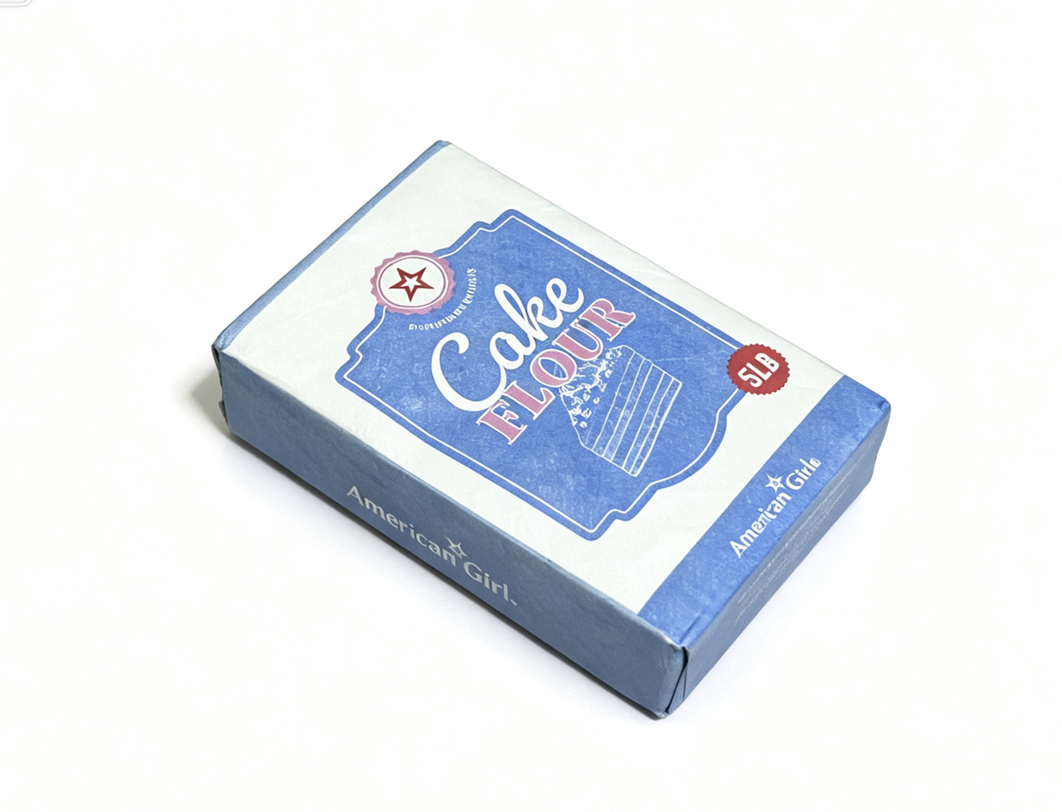 Cake Flour with Box FOR 18'' DOLL Cooking Baking Accessory