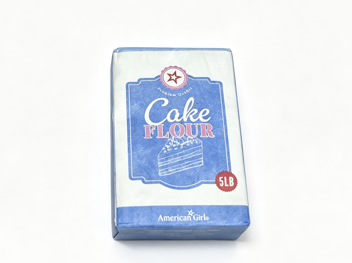 Cake Flour with Box FOR 18'' DOLL Cooking Baking Accessory
