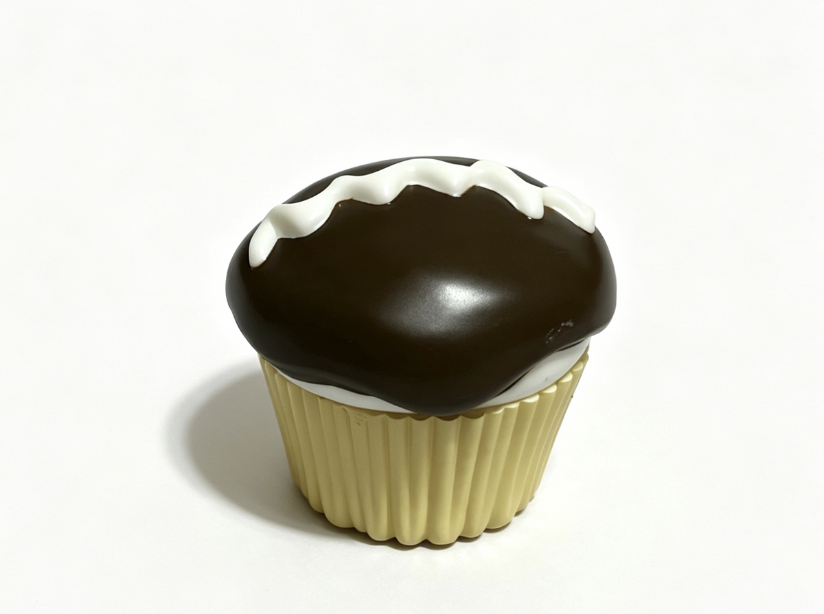 Vanilla Cupcake With Chocolate White Icing FOR 18'' DOLL Julie School Lunch Box