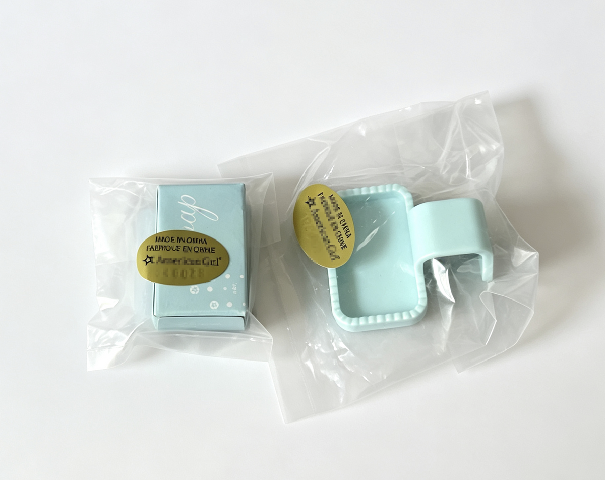 Bar Of Soap & Dish For 18'' Doll Bubble Bathtub Bathroom