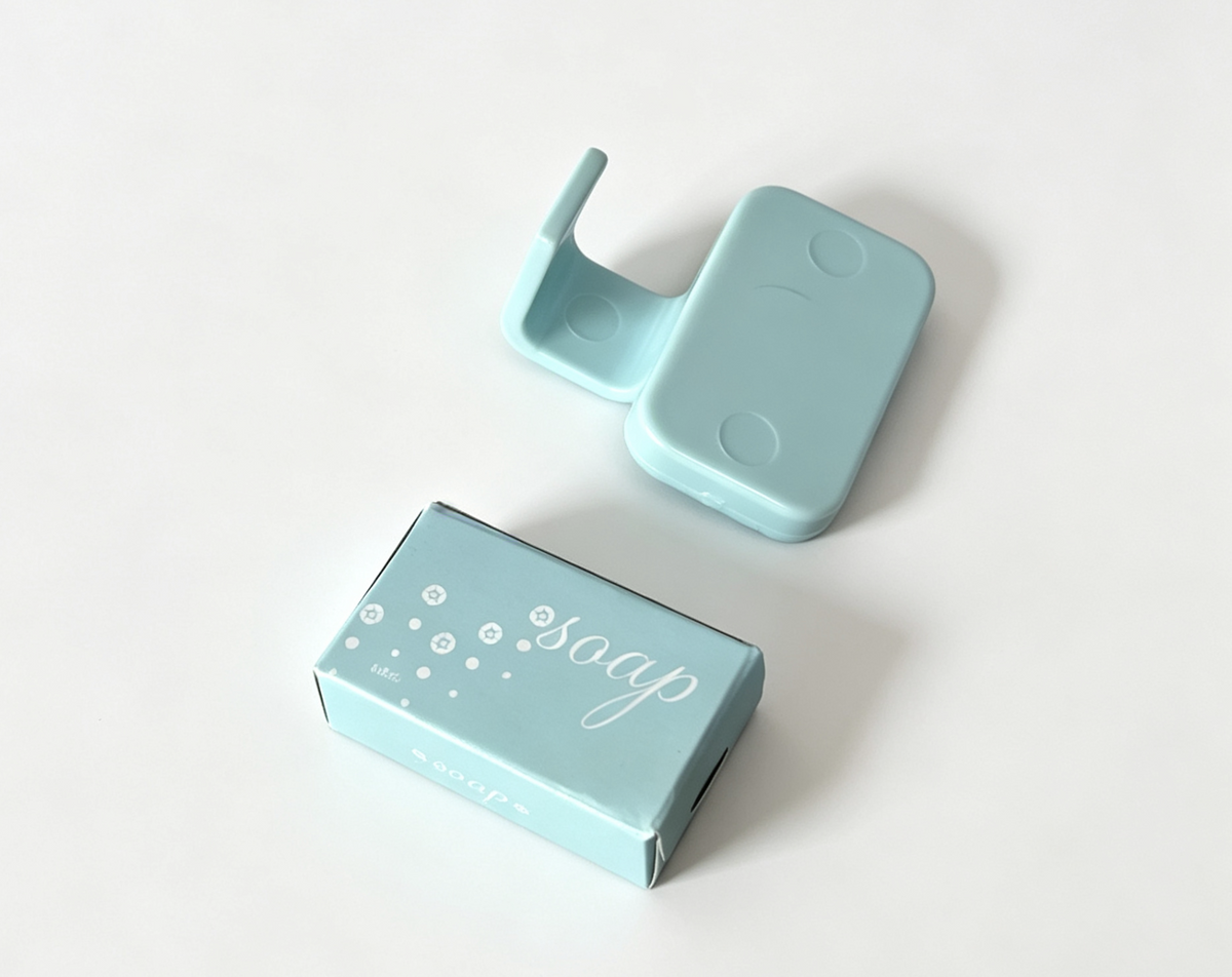 Bar Of Soap & Dish For 18'' Doll Bubble Bathtub Bathroom
