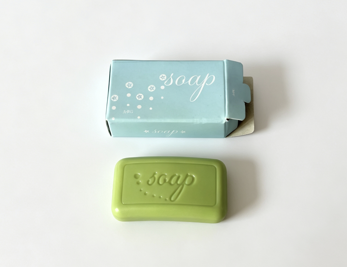 Bar Of Soap with Box For 18'' Doll Bubble Bathtub Bathroom