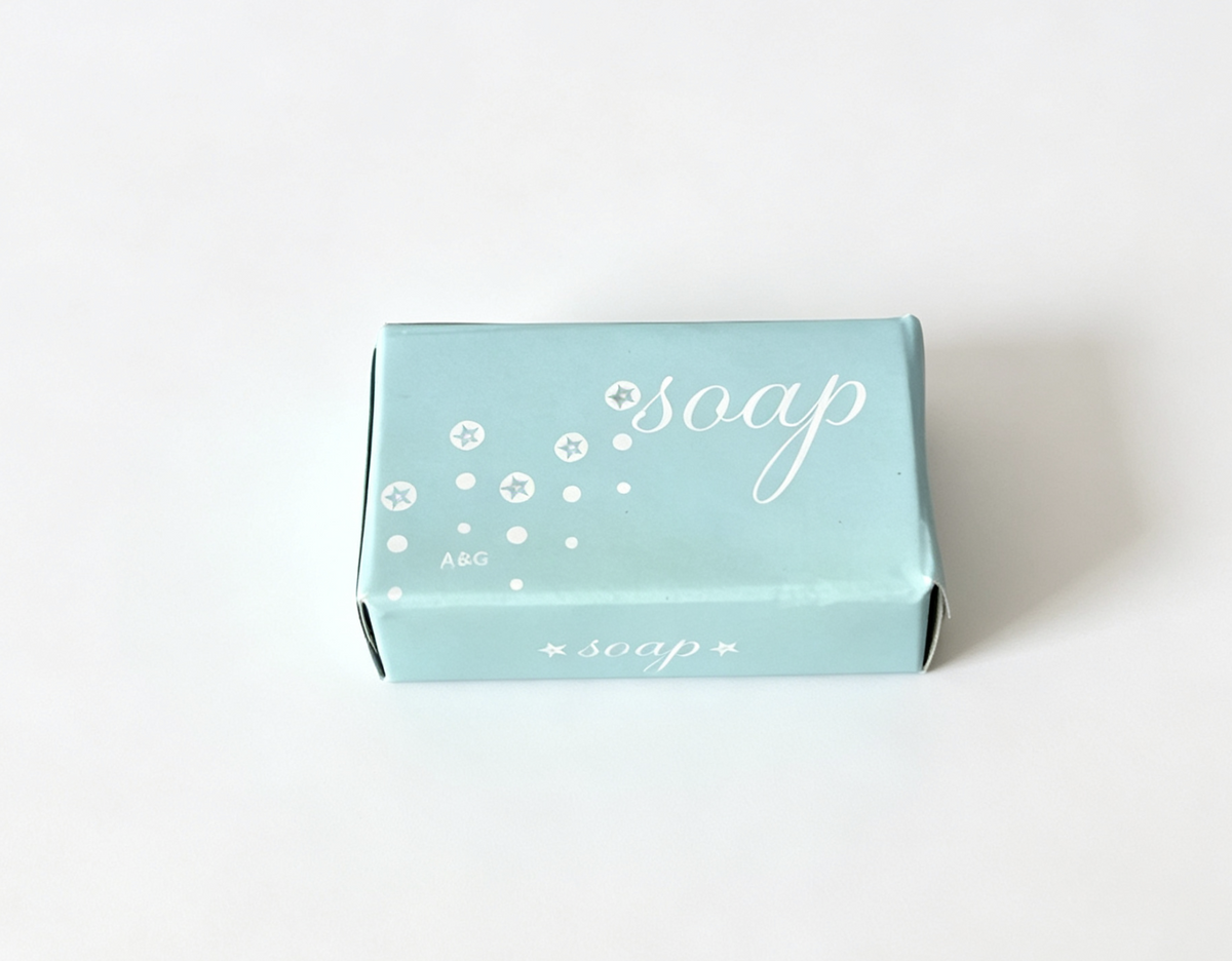 Bar Of Soap with Box For 18'' Doll Bubble Bathtub Bathroom