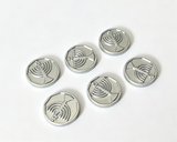 6 Silver Coins FOR 18'' Doll Hanukkah Gift set