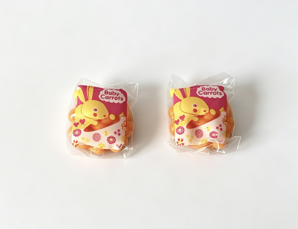 2Pcs Baby Carrots for 14.5" Doll CARNIVAL SNACK