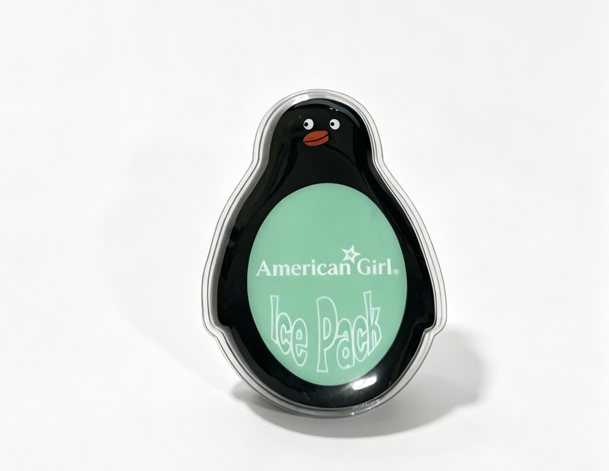 Penguin Shaped Ice Pack for 18‘’ Doll Feel Better Kit
