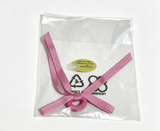 Pink Grosgrain Ribbon Bow Hair Tie FOR 18'' DOLL