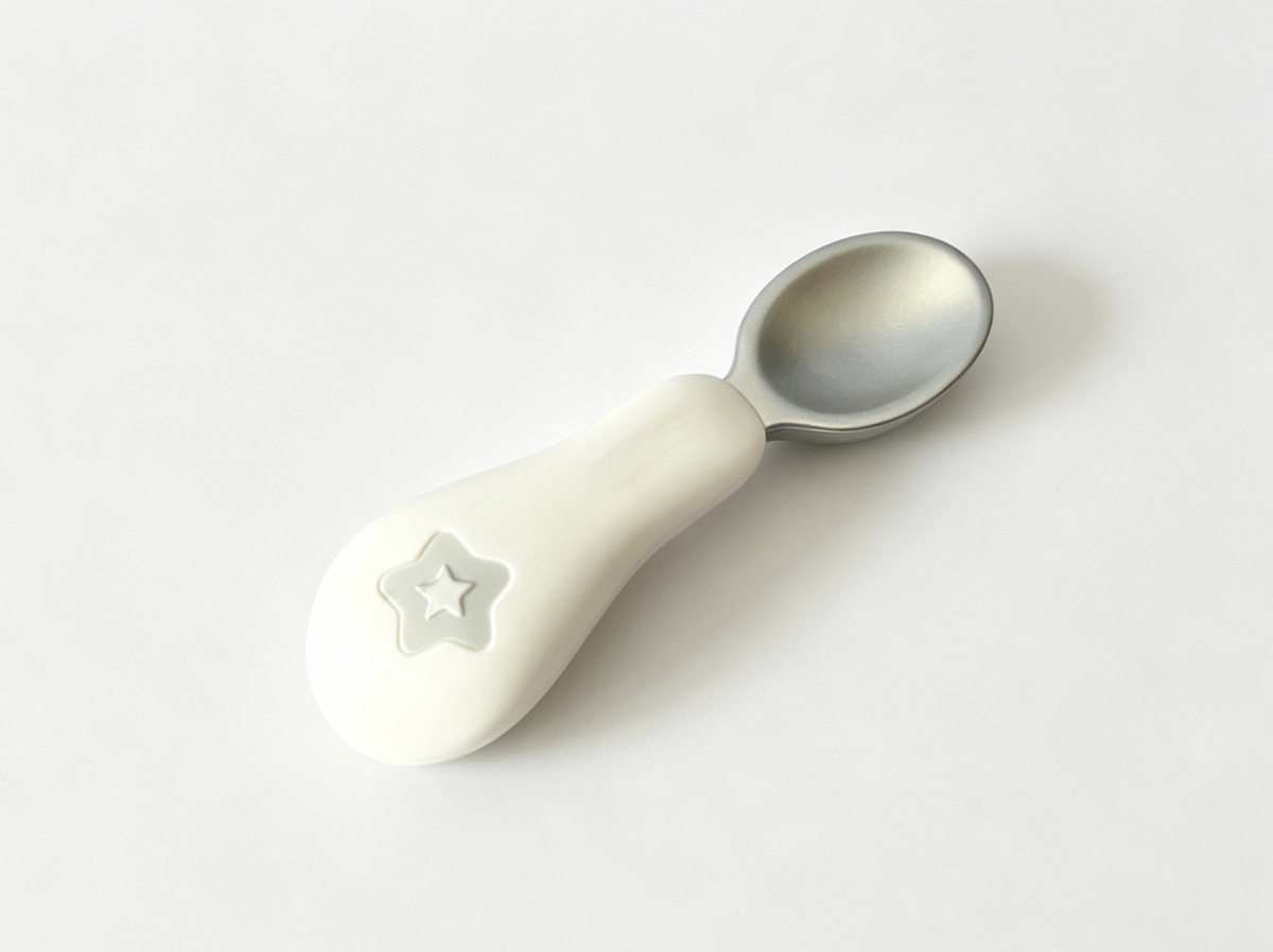 White Star Spoon For 15'' Doll Snack