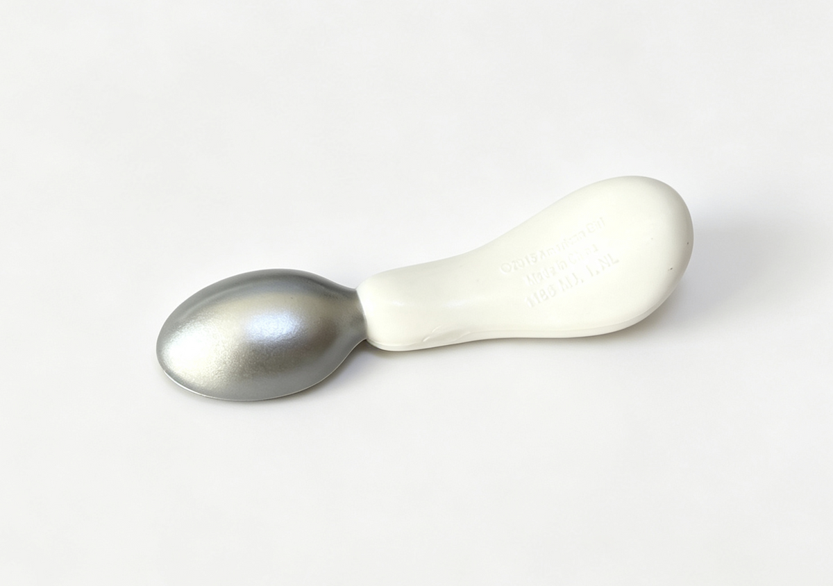 White Star Spoon For 15'' Doll Snack