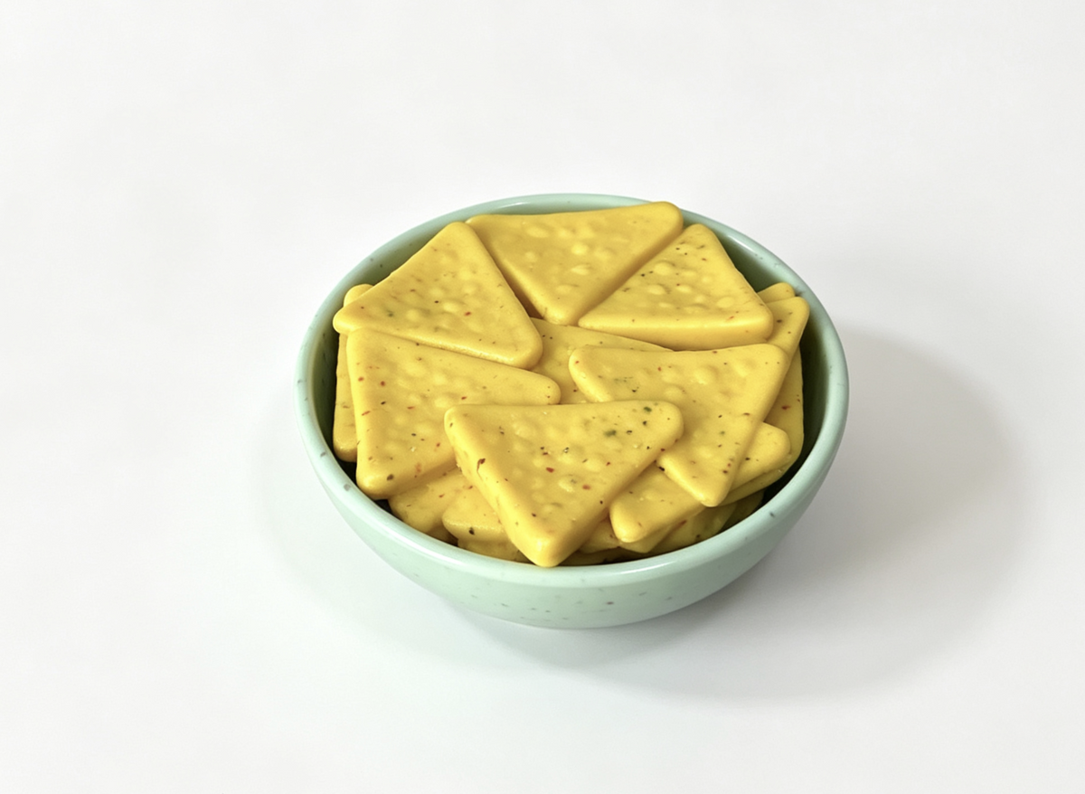 Bowl Of Tortilla Chips For 18'' Doll, Courtney Sleepover Accessory Set