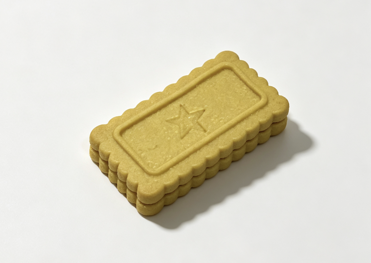 Shortbread Cookie for 18" Doll Butter Toffee