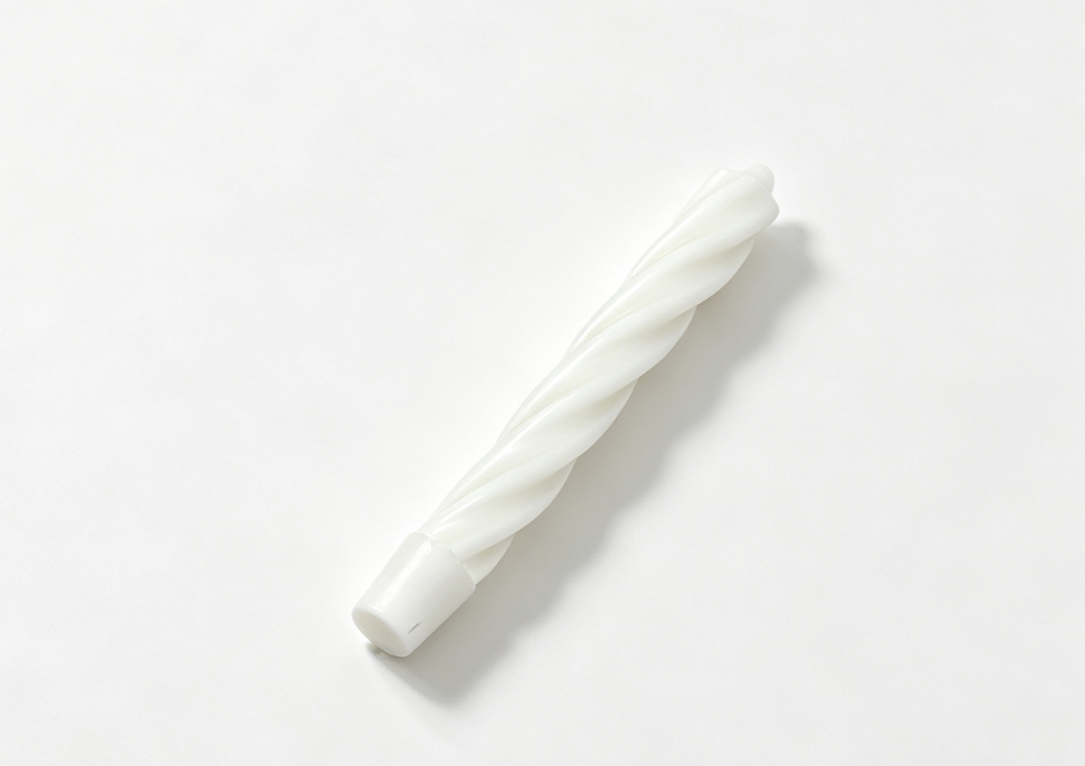 Twisted White Candle For 18'' Doll Rebecca Beforever Teatime Traditions