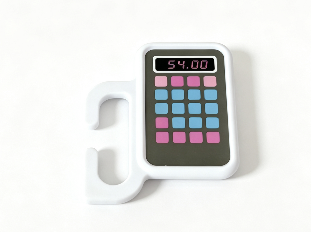 Mini Cash Register For 18'' Doll Market Shop Pretend Play Accessory