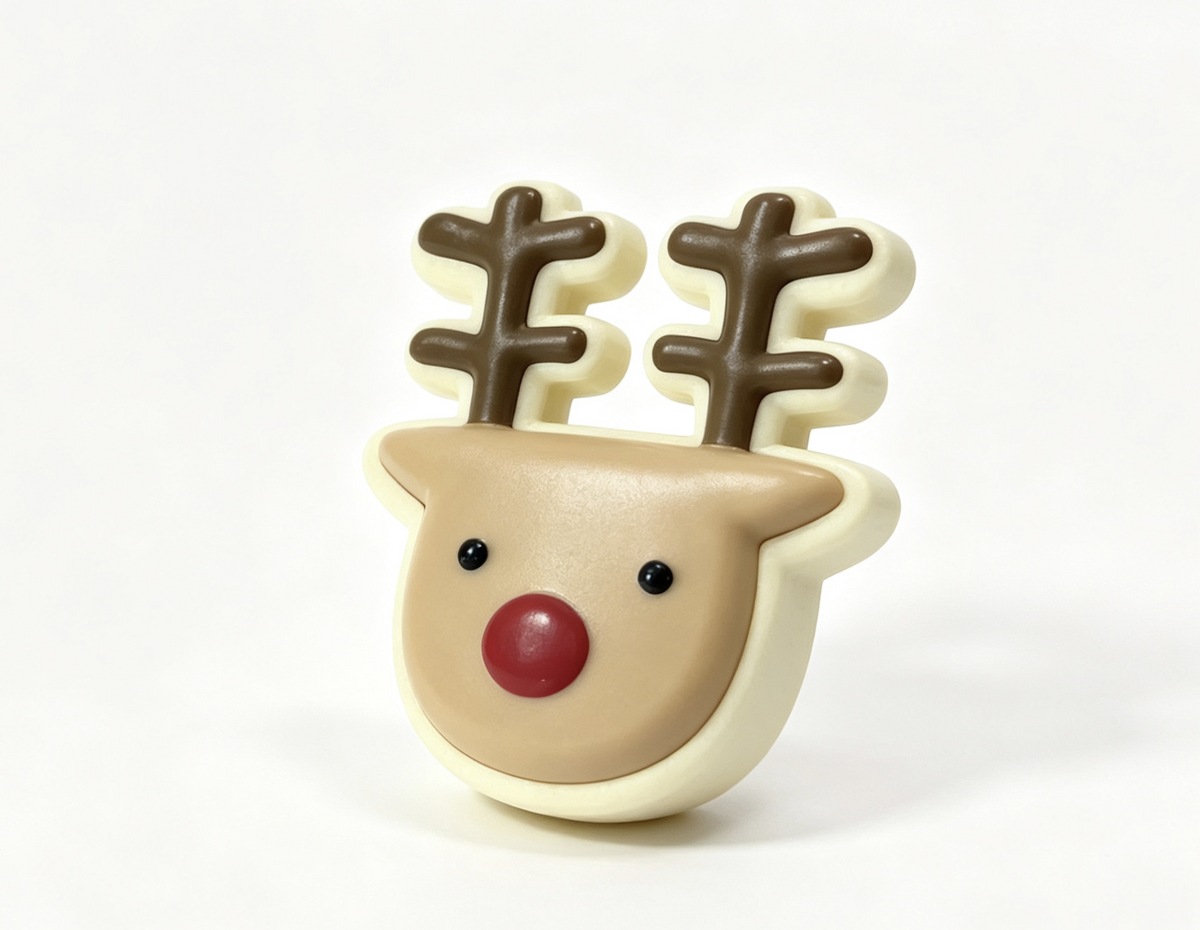 Reindeer Christmas Cookie For 18'' Doll