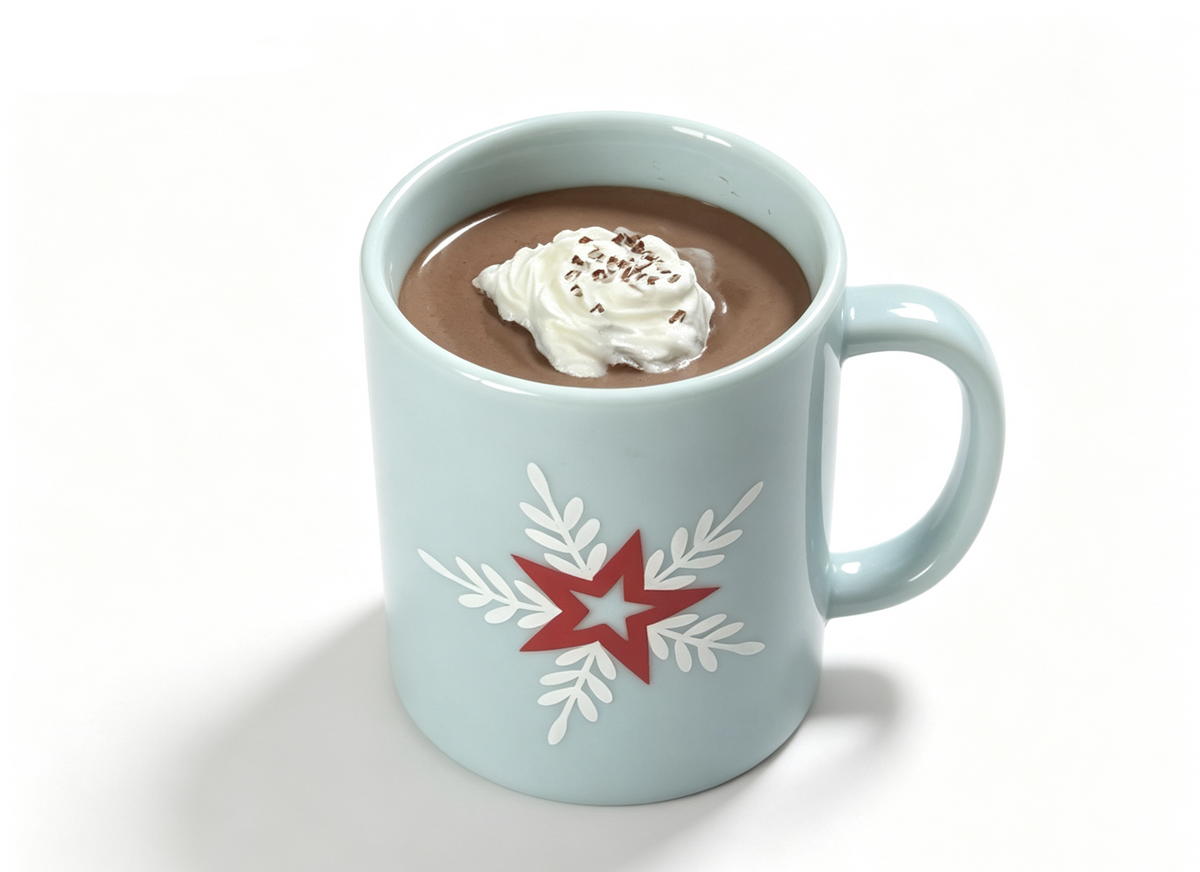 Christmas Hot Cocoa Mug For 18'' Doll