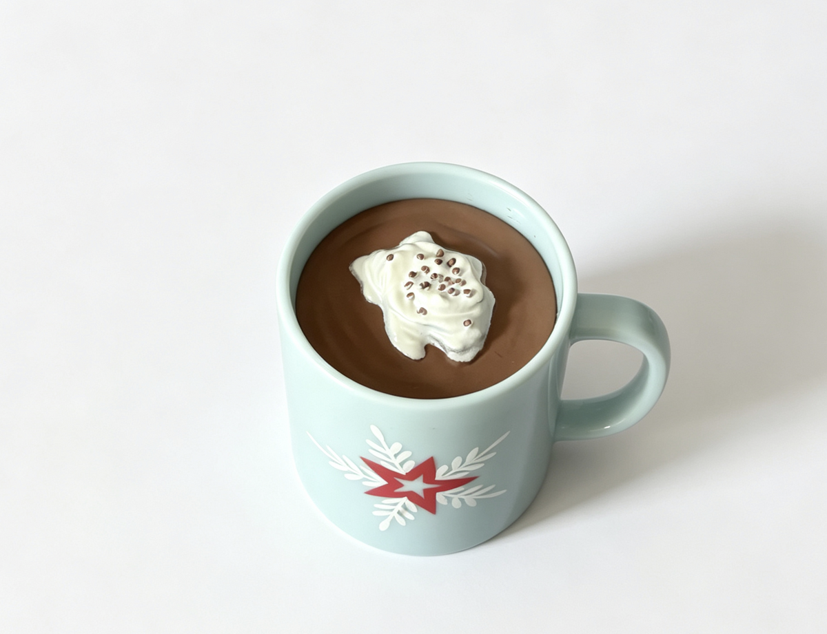 Christmas Hot Cocoa Mug For 18'' Doll