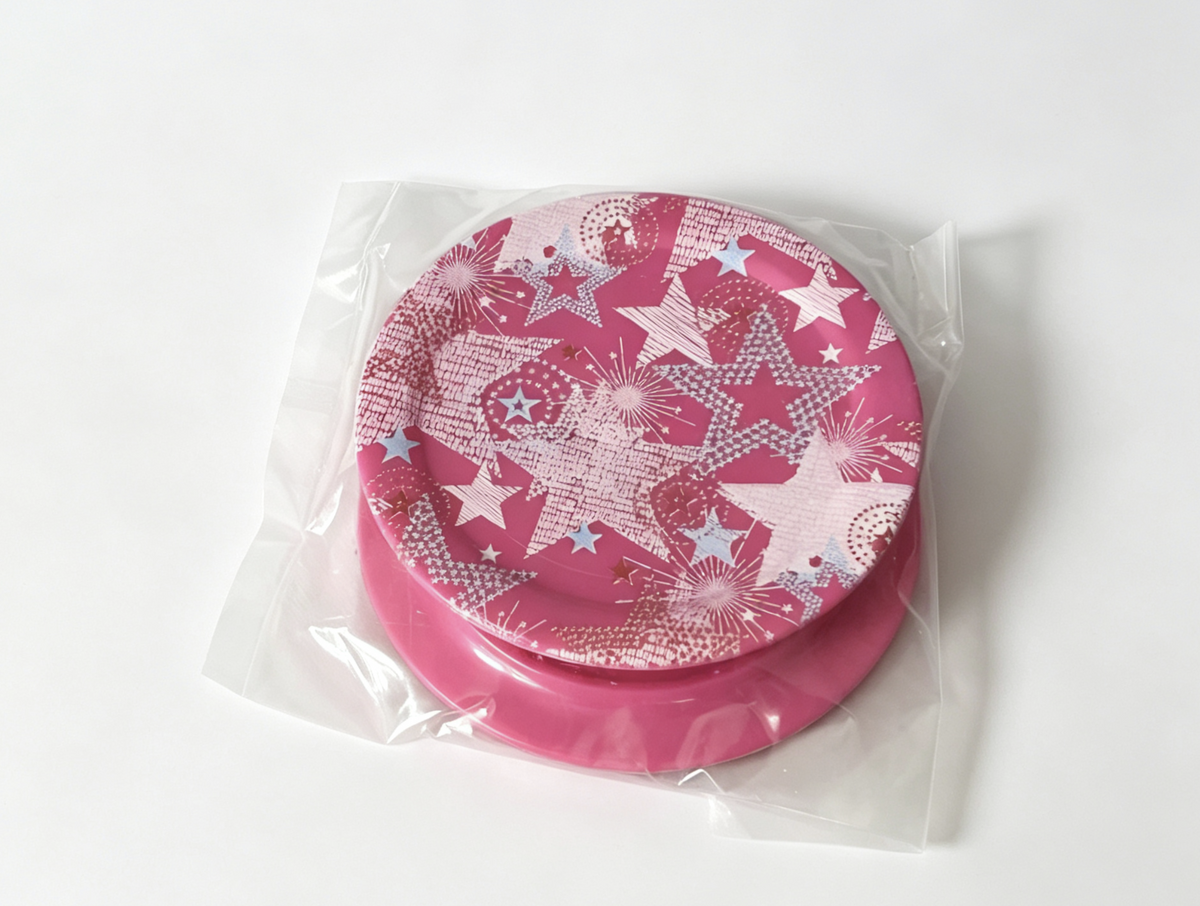 2Pcs Dessert Plate For 18'' Doll Birthday Party Favor