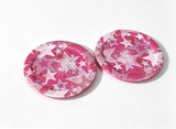 2Pcs Dessert Plate For 18'' Doll Birthday Party Favor