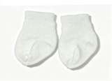 Plain White Knit Socks FOR 18'' DOLL
