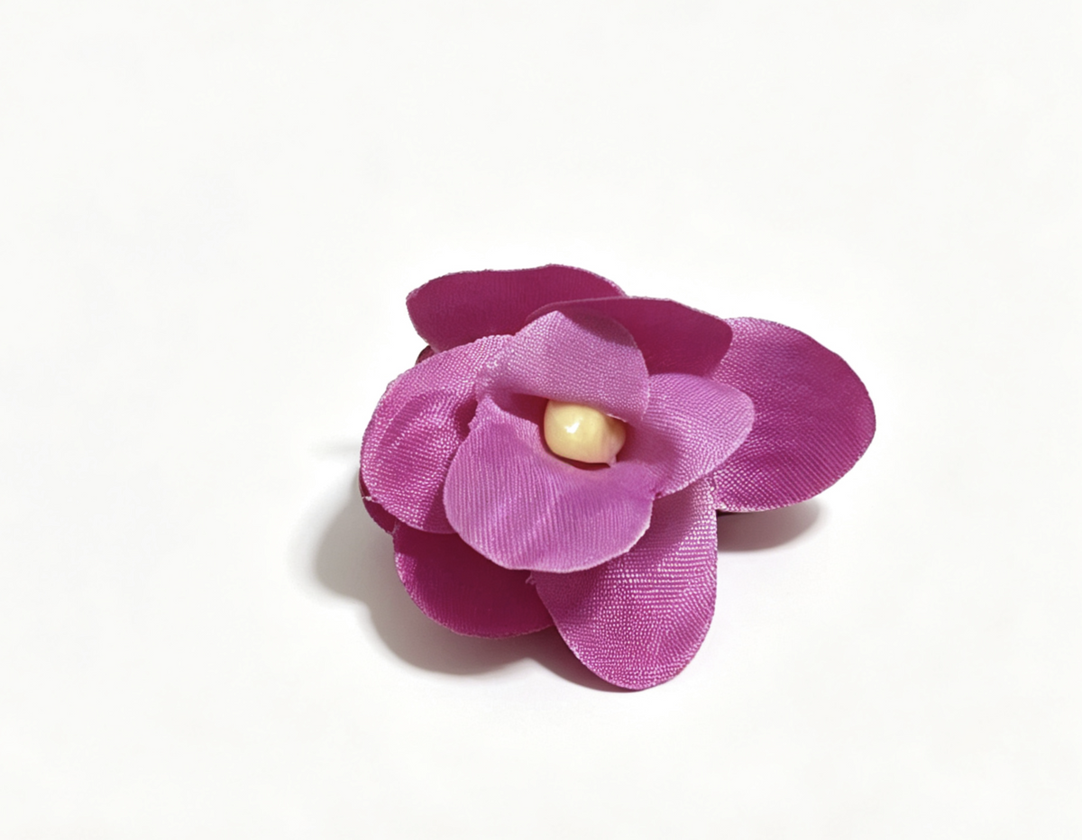Faux-Orchid Hair Clip FOR 18'' DOLL Nanea's Holoku Dress Set
