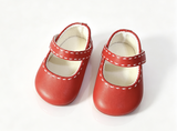 Kit Red Mary Jane Shoes for 18'' doll BeForever Meet Outfit