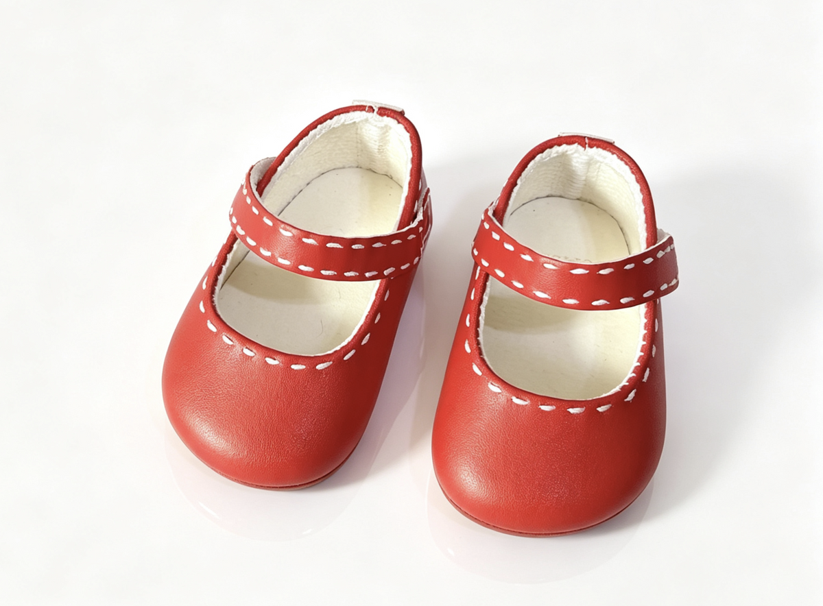 Kit Red Mary Jane Shoes for 18'' doll BeForever Meet Outfit