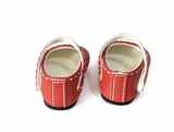 Kit Red Mary Jane Shoes for 18'' doll BeForever Meet Outfit