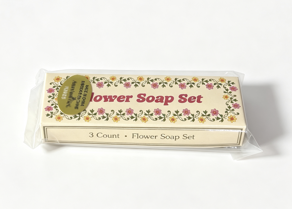 3 Count Colorful Flower Soap Box Set for 18'' Doll Julie Groovy Bathroom