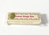 3 Count Colorful Flower Soap Box Set for 18'' Doll Julie Groovy Bathroom