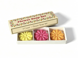 3 Count Colorful Flower Soap Box Set for 18'' Doll Julie Groovy Bathroom
